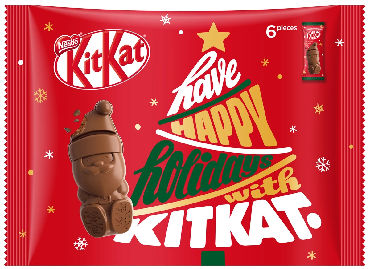 サンタ型キットカットが日本初上陸！期間・数量限定で11月7日（月）より発売　