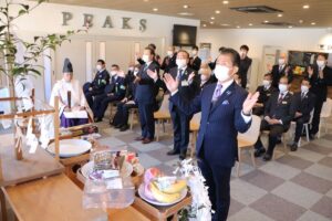 6年目となるシーズンの安全と賑わいを願い、 安全祈願祭│峰山高原リゾート