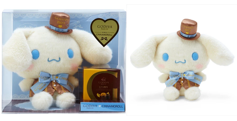 ハローキティ、マイメロディ、シナモロールとゴディバがコラボしたスペシャルギフトが今年も登場