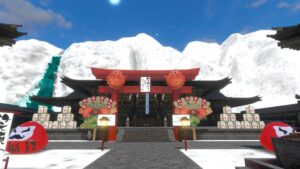 【養父市】地方創生メタバース 初詣はバーチャルやぶで。レイザーラモンRGとコラボしたおみくじ処が1月1日オープン