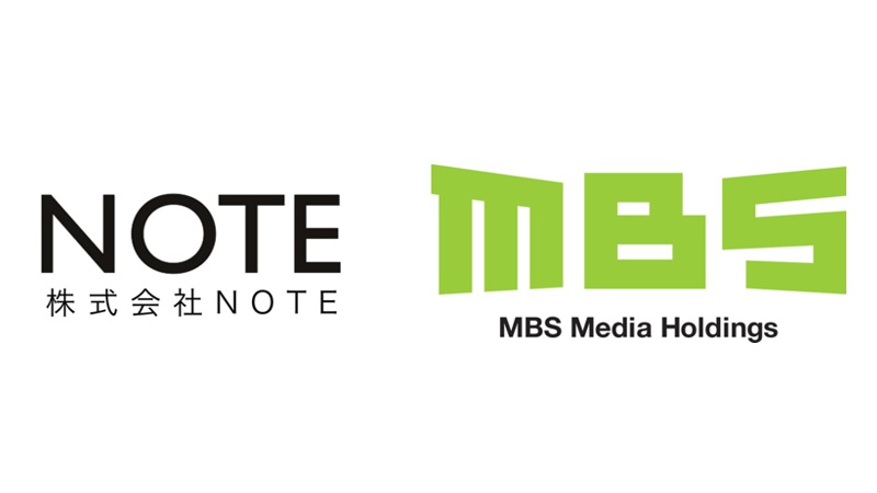 株式会社NOTE、株式会社MBSメディアホールディングスと資本業務提携