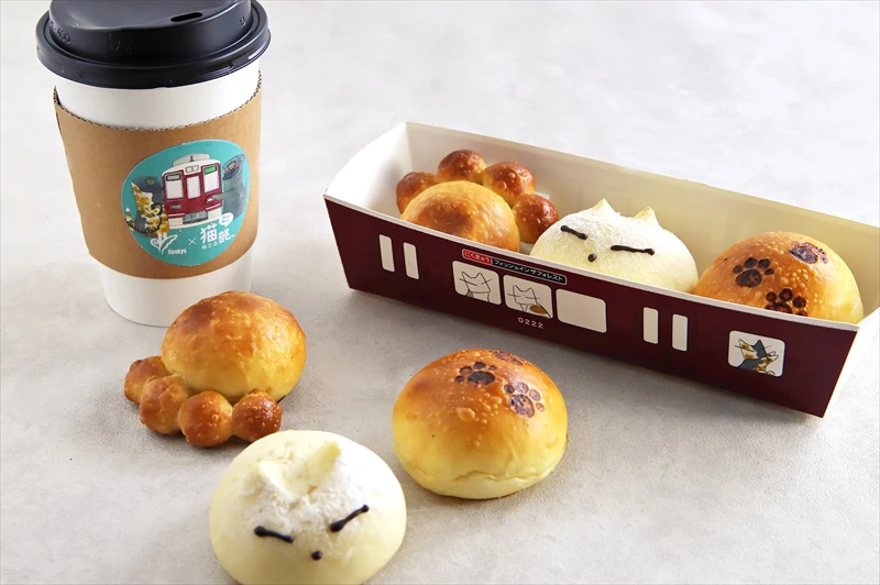神戸メリケンパークのカフェで阪急電鉄×猫部™ の期間限定コラボカフェが開催