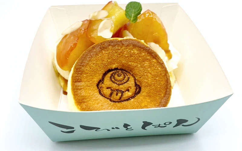推しを押してくれるかも！パンケーキの焼印に「ガジロウ」が追加│福崎町