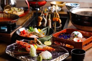 海老三昧！旅館「御宿コトブキ」で「浜坂地えびの食べくらべプラン」新温泉町