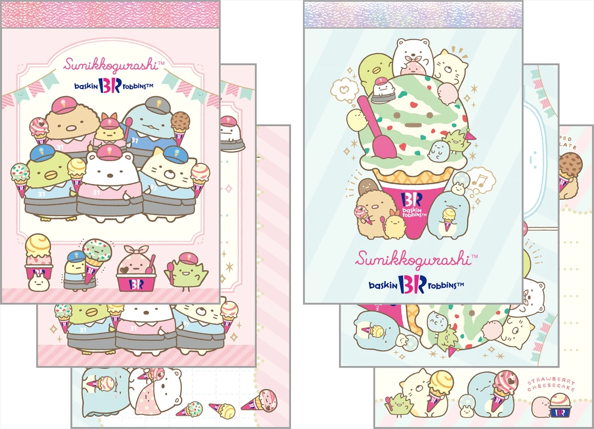 「すみっコぐらし」×「サーティワン アイスクリーム」初コラボアイテムが発売