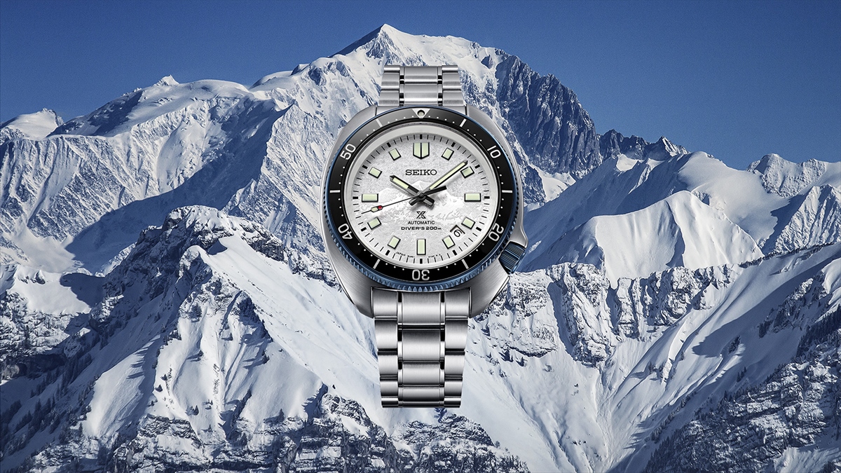 植村直己氏の冒険足跡を表現したセイコーの限定モデル「プロスペックス