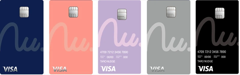 18歳から申し込めるZ世代向けクレジットカード「Nudge」から8種類のクレジットカードが新登場