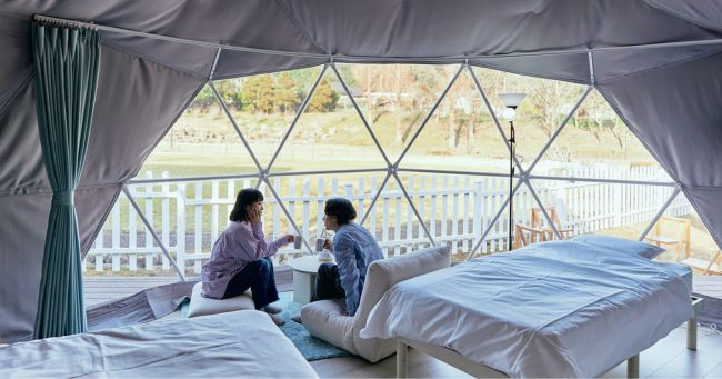 【神河町】glamparkホテルモンテローザがオープン｜自然豊かな神河町のホテルで本格グランピングを体験