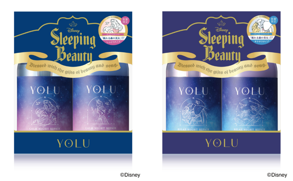 ディズニー限定デザインの夜間美容シャンプー「YOLU」が新発売