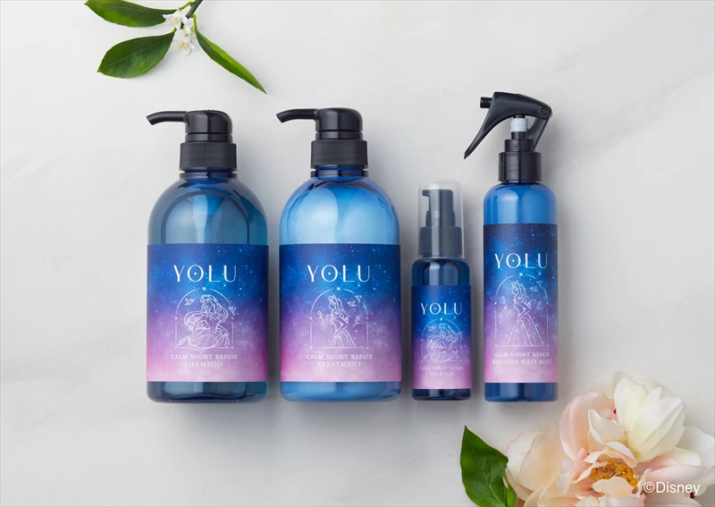 ディズニー限定デザインの夜間美容シャンプー「YOLU」が新発売