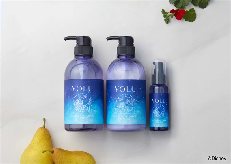 ディズニー限定デザインの夜間美容シャンプー「YOLU」が新発売