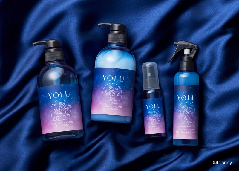 ディズニー限定デザインの夜間美容シャンプー「YOLU」が新発売