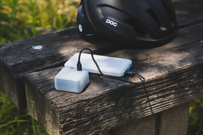 空気入れの革命！超小型の自転車用電動ポンプ「パンプッシュ」の先行販売が開始