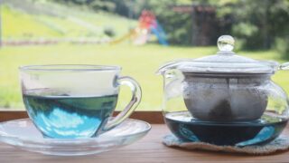 「青い風」ありそうでなかったラベンダーも入ったハーブティー登場｜多可町