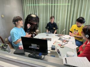 勤労カッパ、ラジオに出演。ワタナベフラワー＃ゴリラジ