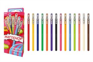 絵の具のような濃く鮮やかな発色のカラーボールペン「MATTEHOP（マットホップ）」が発売