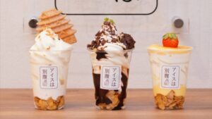 姫路発の夜パフェ専門店「アイスは別腹」、明石市に新店舗オープン