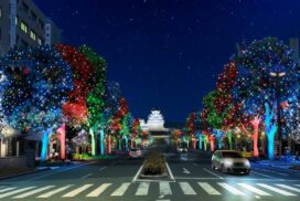 Himeji大手前通りイルミネーション、11月22日に点灯開始！姫路市
