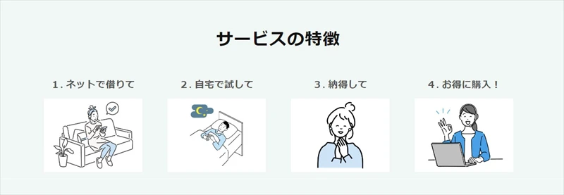枕難民をゼロに。枕のお試しサービス「まくらレンタル」が楽天市場店にて受付開始