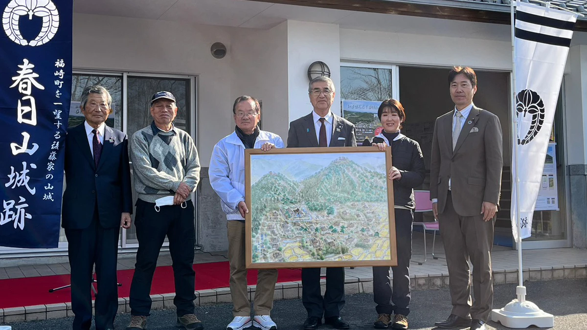 福崎町で「春日山城」イベントが開催。地元も協力、歴史ファン集う
