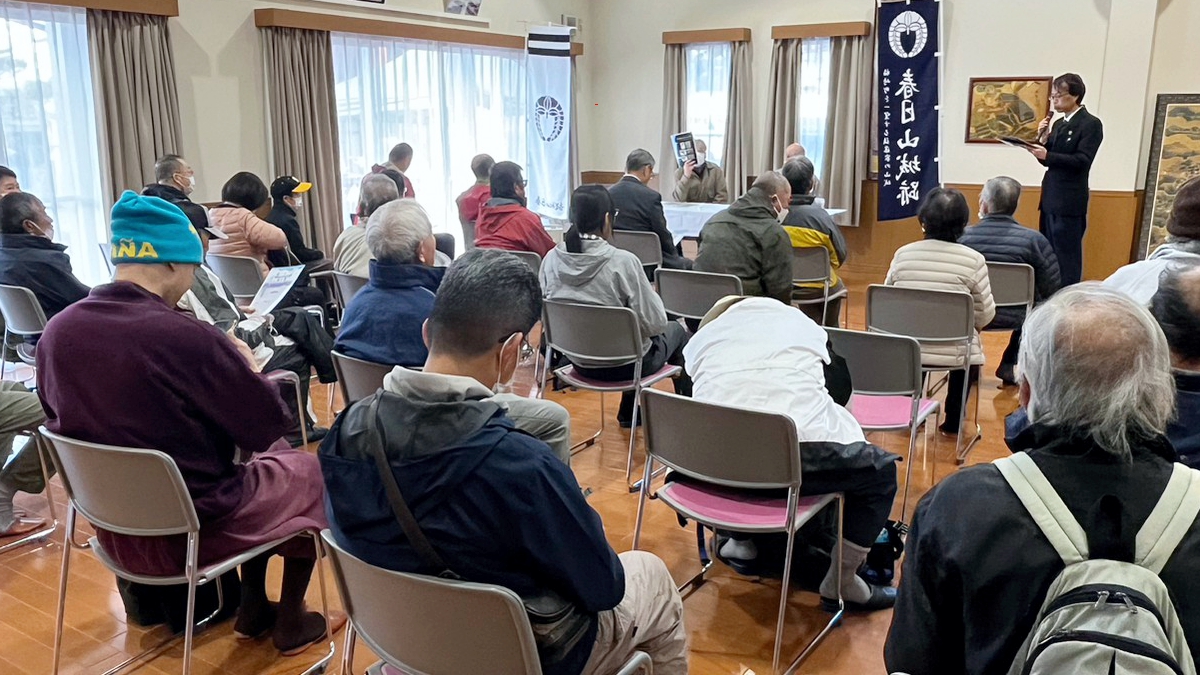福崎町で「春日山城」イベントが開催。地元も協力、歴史ファン集う