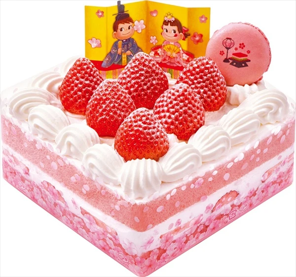 ひなまつりスイーツが勢ぞろい。不二家洋菓子店の「ひなまつりセール」3月より開催