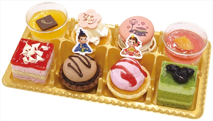ひなまつりスイーツが勢ぞろい。不二家洋菓子店の「ひなまつりセール」3月より開催