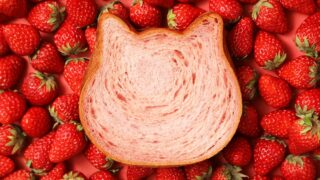いちごの旨味を閉じ込めた『ねこねこ食パン 濃いいちご』が3月より新発売