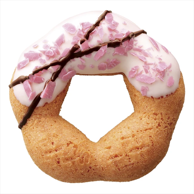 【ミスド】今年も登場『桜もちっとドーナツ』が期間限定発売。今年は「舞い桜」が新登場