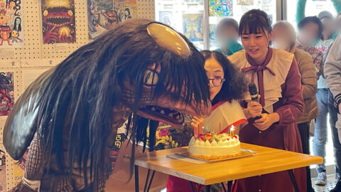 ガジロウ生誕10周年を記念した、ガジロウパフェコンテストが開催｜福崎町