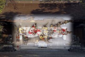 清和源氏発祥の地、川西市の多田神社で二日間限定「時代絵巻プロジェクションマッピング」