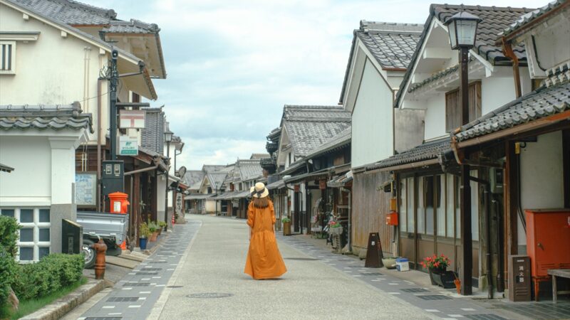 丹波篠山の歴史的な町並み。「河原町妻入商家群」を歩こう