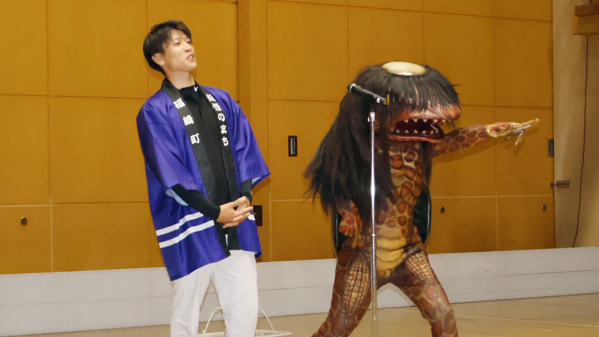 福崎町の河童、ガジロウが『M-1グランプリ』に挑戦！—地域の魅力を漫才で全国に発信