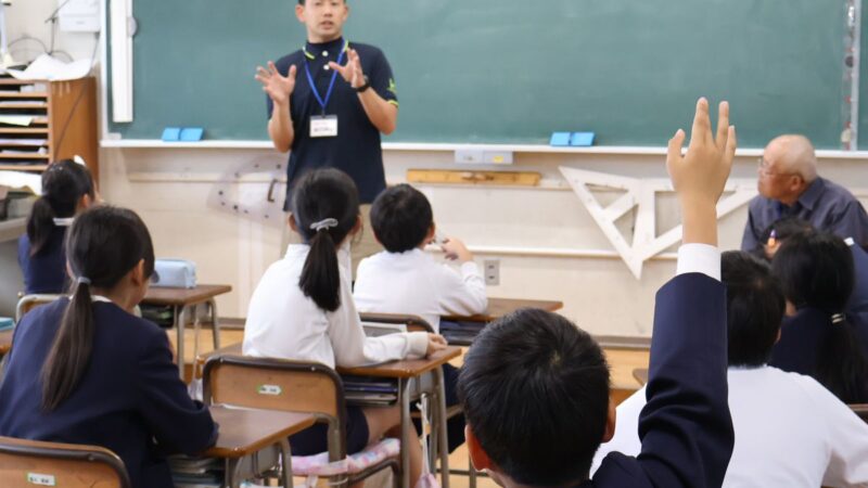 田原小学校でろう者の災害対策を学ぶ授業を実施～福崎町手話言語条例施行をきっかけに～