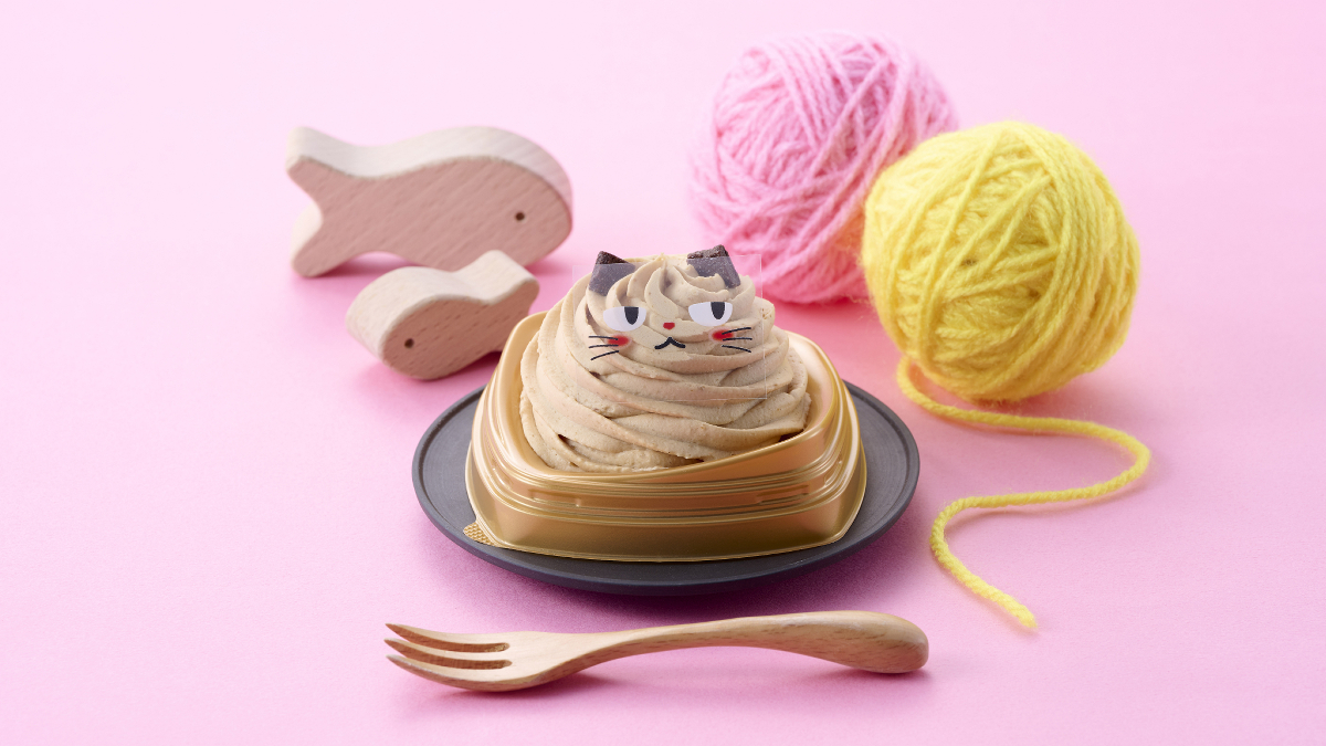 イオンから『ねこの日』にあわせて、ねこモチーフのスイーツが発売