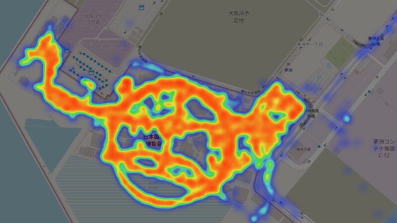 「大阪・関西万博」初日の来場者データをもとに行動傾向を調査