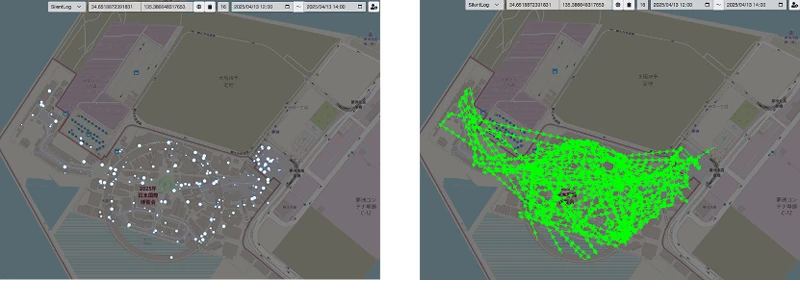 「大阪・関西万博」初日の来場者データをもとに行動傾向を調査