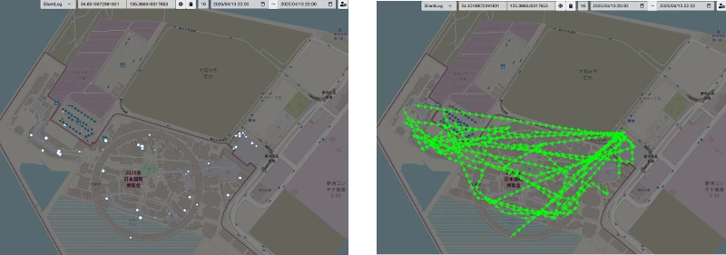「大阪・関西万博」初日の来場者データをもとに行動傾向を調査
