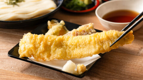 資さんうどん初夏の風物詩「穴子」の販売が開始。旬の「穴子」を楽しんで