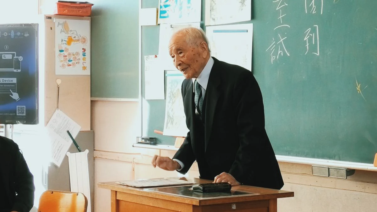戦争の記憶、未来へつなぐ平和の想い - 語り部・堀尾幸二さん／市川町