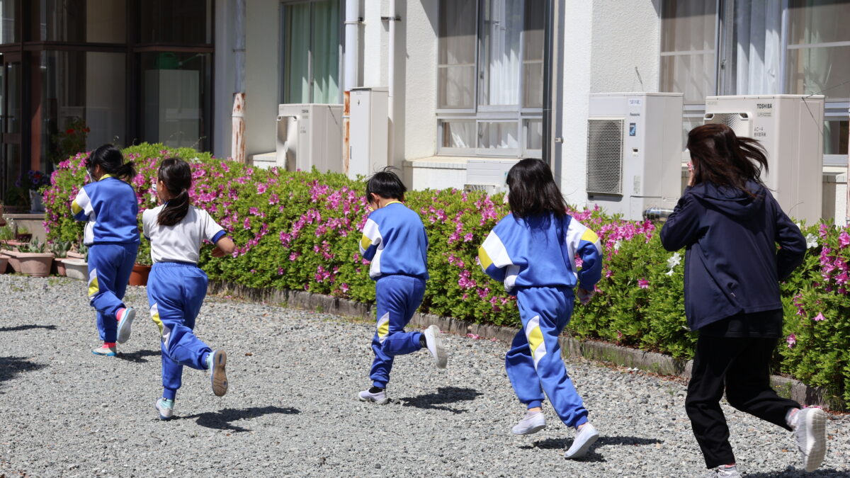 瀬加小学校で防災訓練