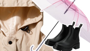 【ニトリ デコホーム】突然の雨にも安心！あると便利なレインコートとレインシューズカバーが新登場
