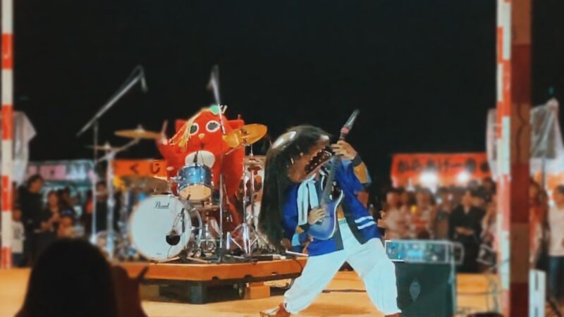 妖怪と妖精のまさかのコラボが実現！記念すべき50回目の夏祭りに「にゃんごすたー」登場／福崎町