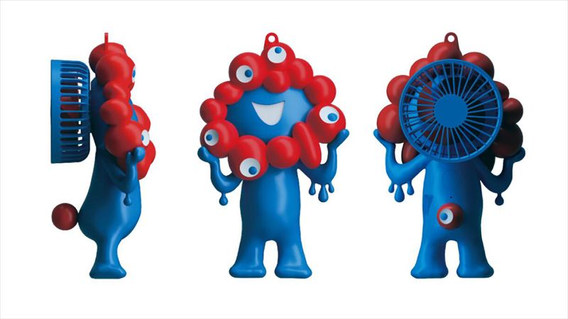 ミャクミャクが涼しさをお届け!大阪・関西万博公式ハンディファンが新登場