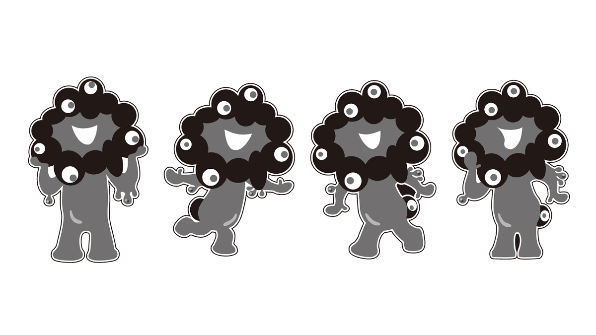 万博公式ストアに黒ミャクミャクの新商品が登場！アクキーやラバー