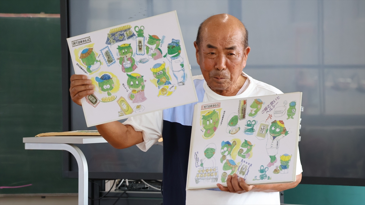 もちむぎ麵の製麺体験