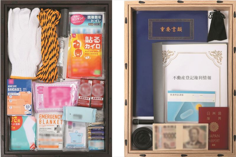 アートが防災・防犯に役立つ！ 備蓄品をたっぷり収納できるフレームが新発売