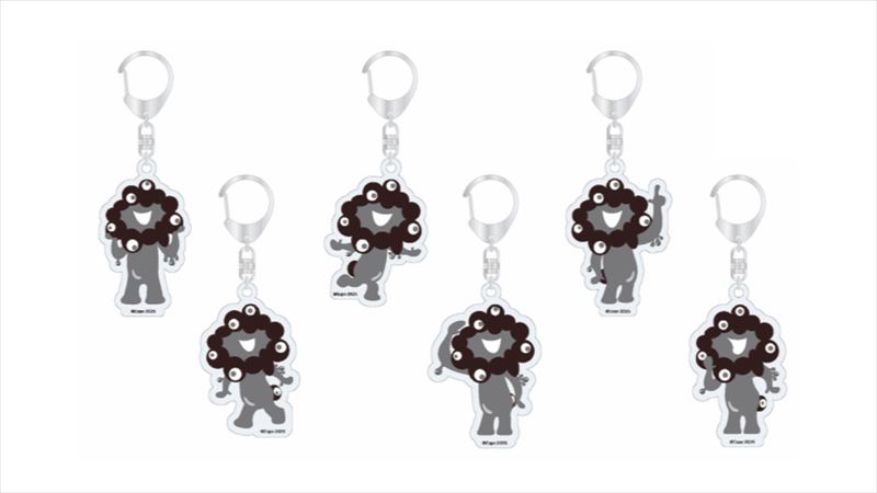 万博公式ストアに黒ミャクミャクの新商品が登場！アクキーやラバーマスコットなど