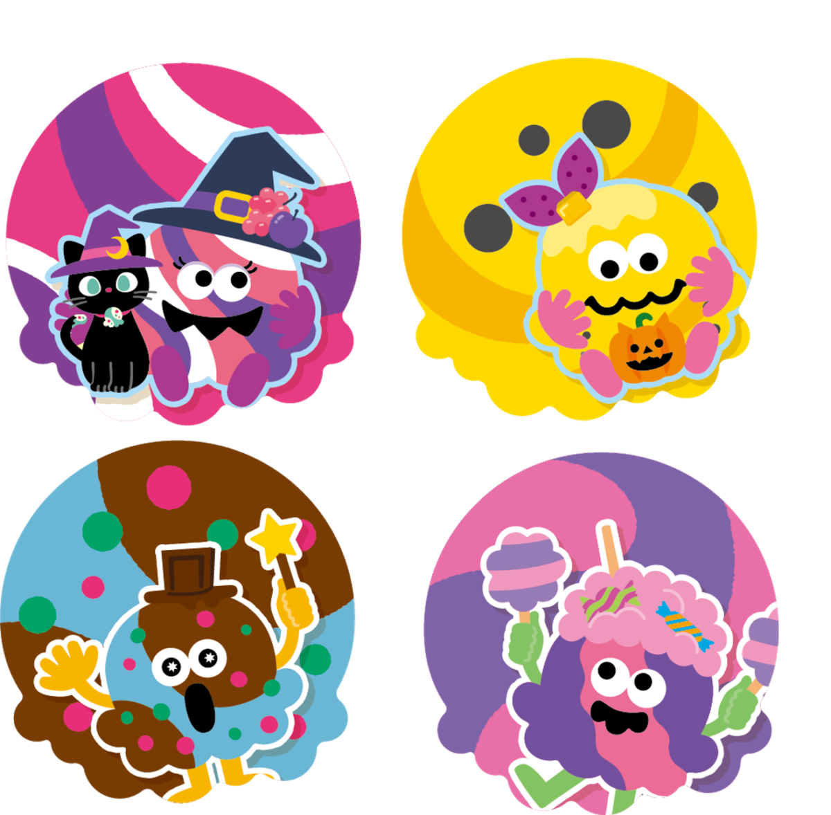 サーティワンで「おかしにゃ おかしにゃ にゃろうぃ～ん」開催！黒ねこが主役のハロウィンフェア