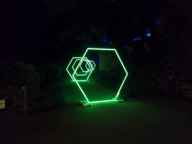 期間限定！今年も玄武洞公園のライトアップが開催│朝来市